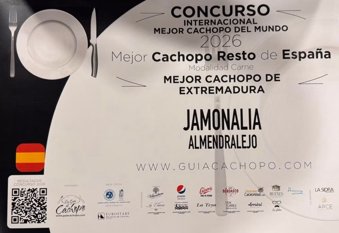 Mejor cachopo de Extremadura 2026